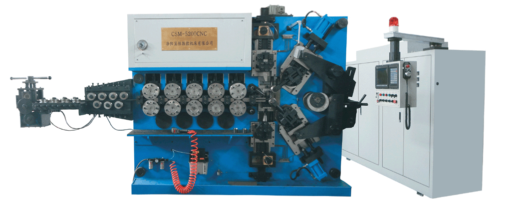 TK-5200-6 五軸電腦數控彈簧機